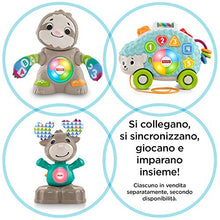 Carica l&#39;immagine nel visualizzatore di Gallery, Fisher-Price- Parlamici Baby Bradipo Giocattolo Educativo con Luci,...