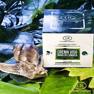Wonder Bee Snail, crema viso alla bava di lumaca e veleno d'ape, rigenerante...