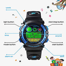 Carica l&#39;immagine nel visualizzatore di Gallery, Orologio da bambini per ragazzi, orologio polso impermeabile 5 ATM con... - Ilgrandebazar