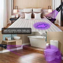 Carica l'immagine nel visualizzatore di Gallery, YOUTHINK Torcia UV, Lampada Ultravioletta 395nm per Animali Cane 51 LEDs