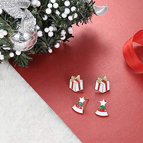Orecchini a goccia con decorazione di perle finte