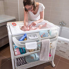 Carica l&#39;immagine nel visualizzatore di Gallery, Safety 1st Dolphy Fasciatoio con vaschetta per bagnetto neonato, con...
