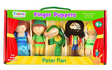 Carica l&#39;immagine nel visualizzatore di Gallery, Set 5 burattini da Dita Peter Pan multicolore - Ilgrandebazar