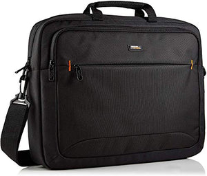 AmazonBasic - Custodia per laptop HP fino a 17,3'' (44 cm), nero, 44 cm, Nero