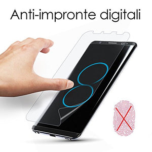 G-Color Pellicola Galaxy S8, [3 Pezzi] Trasparente in TPU... - Ilgrandebazar