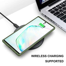 Carica l'immagine nel visualizzatore di Gallery, YATWIN Serie Antiurto, Cover Compatibile per Samsung Galaxy Note Army Green