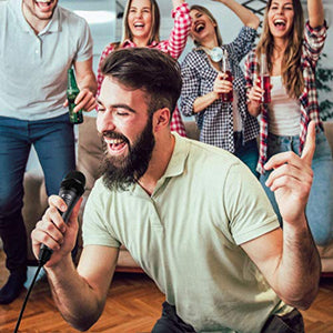 MouKey MWm-5 Microfono dinamico per karaoke canto con cavo XLR da - Ilgrandebazar