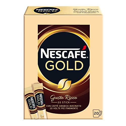 NESCAFÉ GOLD Caffè Solubile, 20 bustine 20