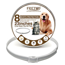 Carica l'immagine nel visualizzatore di Gallery, FRETOD Collare Antipulci per Cani e Gatti – 65cm Ajustable Collare... - Ilgrandebazar