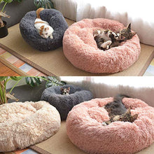 Carica l&#39;immagine nel visualizzatore di Gallery, Decdeal Ciambella per Animali Domestici Morbido Diameter 50cm, Dark grey - Ilgrandebazar