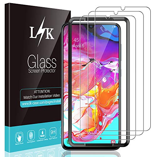 L K 3 Pezzi Pellicola Protettiva per Samsung Galaxy A70, A70 Vetro... - Ilgrandebazar
