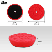 Carica l&#39;immagine nel visualizzatore di Gallery, SPTA 9 pz Set lucidatura 80 mm Hex Logic tamponi lucidatura,con Adattatore... - Ilgrandebazar