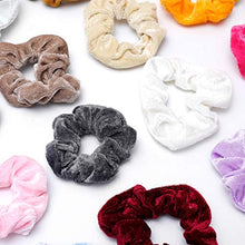 Carica l&#39;immagine nel visualizzatore di Gallery, 48 Pezzi Capelli Scrunchies Velluto, Elastico In Velvet Scrunchies, per... - Ilgrandebazar