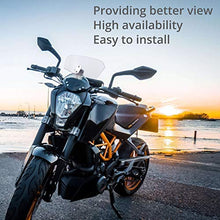 Carica l&#39;immagine nel visualizzatore di Gallery, Justech Parabrezza Moto Spoiler di Estensione colore trasparente - Ilgrandebazar