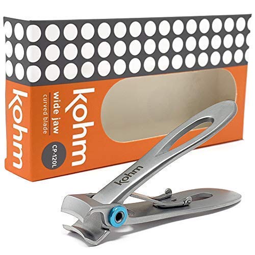 Kohm CP-120L - Tagliaunghie per dita dei piedi, con ganasce larghe da 5 mm,... - Ilgrandebazar