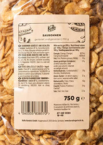 KoRo - Fave tostate e salate 750g - snack croccante, spuntino gustoso con...