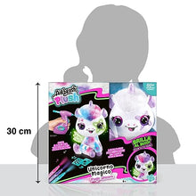 Carica l&#39;immagine nel visualizzatore di Gallery, Rocco Giocattoli - Airbrush Plush Unicorno Brilla al Buio