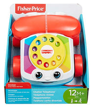 Carica l&#39;immagine nel visualizzatore di Gallery, Fisher Price- Telefono Parlante Trascinabile, Giocattolo per Multicolore