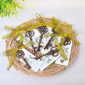 Set di 50 chiavi apribottiglie per decorazione sacchetti bomboniere...
