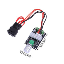 Carica l&#39;immagine nel visualizzatore di Gallery, PIXNOR 6V 12V 24V 28V 3A 80W DC Motor Speed Controller (PWM) velocità Nero