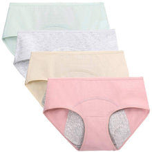 Carica l&#39;immagine nel visualizzatore di Gallery, Nightaste Mutandine Periodo Mestruale Cotone Ragazze Micro Mesh Donna...