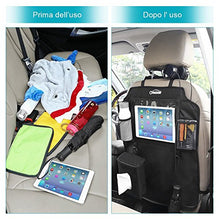 Carica l'immagine nel visualizzatore di Gallery, Protezione Sedili Auto Bambini, Oasser 2pcs Proteggi Sedile Organizzatore...