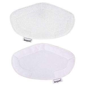 KEEPOW 5 Pack Panni Lavabili per Vaporetto PAEU0332, bianche - Ilgrandebazar