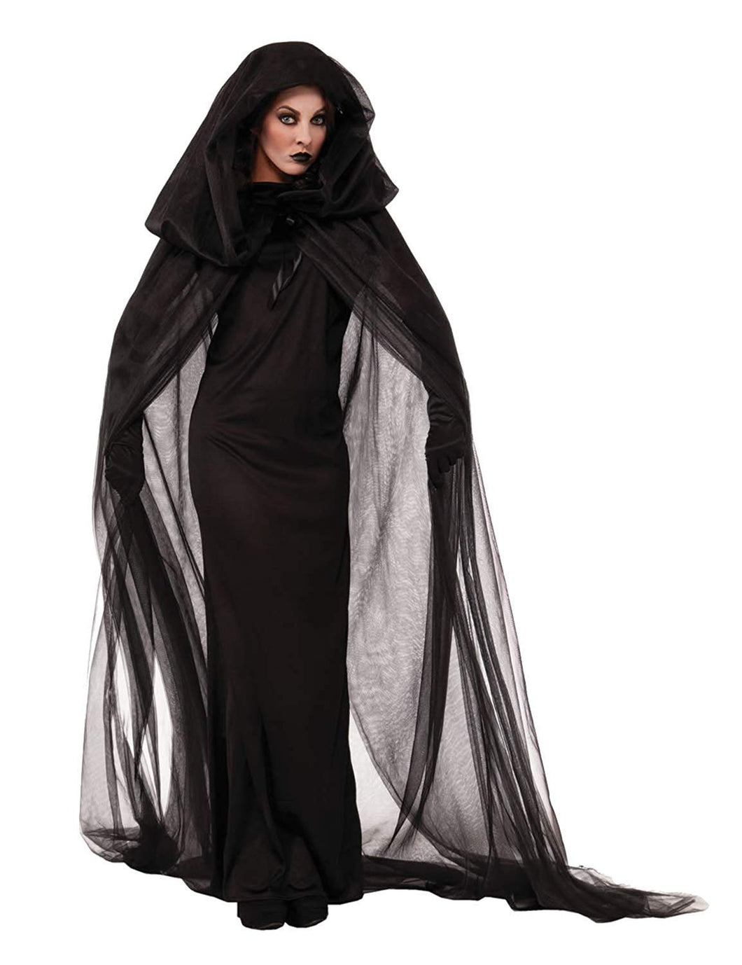 LATH.PIN Vestito Vampiro Halloween Costume da Strega Vestiti con M, Nero - Ilgrandebazar