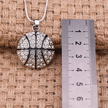 Carica l'immagine nel visualizzatore di Gallery, Lemegeton Basket Fascino Crystal Pendant Necklace Jewelry per Tifosi - Ilgrandebazar