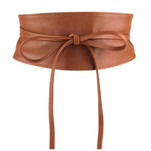 Carica l&#39;immagine nel visualizzatore di Gallery, MYB Cintura fusciacca per donna in similpelle - modello obi - taglia unica -... - Ilgrandebazar