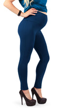 Carica l&#39;immagine nel visualizzatore di Gallery, MAMAJEANS Paris - Leggings Premaman Coprenti, Con Bande Laterali, In Morbido... - Ilgrandebazar