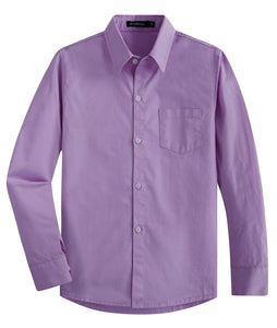 Spring&Gege Camicia da ragazzo a maniche lunghe, uniforme formale, in twill... - Ilgrandebazar