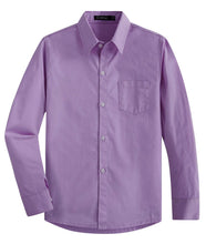 Carica l&#39;immagine nel visualizzatore di Gallery, Spring&amp;Gege Camicia da ragazzo a maniche lunghe, uniforme formale, in twill... - Ilgrandebazar