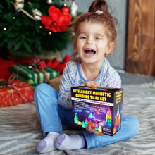 Carica l'immagine nel visualizzatore di Gallery, Desire Deluxe Set tessere magnetiche - Gioco Educativo per bambini e bambine - Età 3 4 5 6 7 anni - Impara con le costruzioni - 57 pz