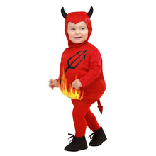 Carica l'immagine nel visualizzatore di Gallery, Costume Bambini Diavoletto Taglia 90-104 cm / 1-3 Anni - Ilgrandebazar