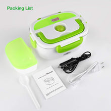 Carica l&#39;immagine nel visualizzatore di Gallery, homeasy Scaldavivande Elettrico Portavivande Portatile Bianco-verde - Ilgrandebazar