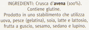 Céréal Crusca D'Avena, avena istantanea, mix avena colazione o per pancake, ricca in fibre formato richiudibile - 400 g