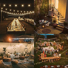 Carica l'immagine nel visualizzatore di Gallery, Catena Luminosa Esterno Solare - 60 LED 11.5M Luci Solari per Giardino 8 Modalità Impermeabile Luci Solari Esterno Telecomando Lucine Decorative per Esterno Giardino Matrimonio Festa(Bianco Caldo)