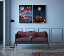 Carica l&#39;immagine nel visualizzatore di Gallery, Bougimal Dipingere con i Numeri Adulti, Kit per dipingere con i Numeri con pennelli e pigmento Acrilico Regalo per Donne Mamma Figlia Natale Compleanno Decorazione della casa - con Telaio 40 * 50 cm