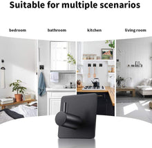 Carica l'immagine nel visualizzatore di Gallery, Ganci Autoadesivi,Ganci Adesivi,Ganci Appendiabiti Ganci portasciugamani per Cucina e Bagno,6Pezzi Appendiabiti da Parete Impermeabile in Acciaio Inossidabile Spazzolato a Parete, Senza Perforazione