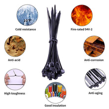Carica l&#39;immagine nel visualizzatore di Gallery, 800pz Fascette Elettricista Plastica per Cable Management Lavori in Giardino... - Ilgrandebazar