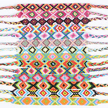 Carica l'immagine nel visualizzatore di Gallery, MEJOSER 14 Pezzi Braccialetti Amicizia Intrecciato Colorato 14