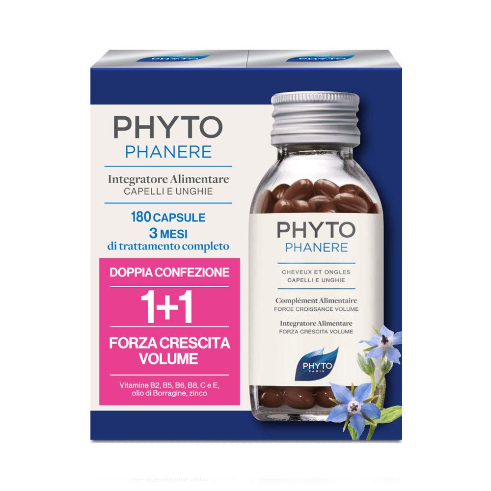 Phyto Phytophanere Integratore Alimentare Capelli e Unghie - 180 Capsule