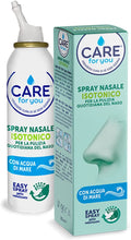 Carica l'immagine nel visualizzatore di Gallery, None Care For You Spray Nasale Isotonico, con Acqua di Mare Ricca di Oligoelementi, per la Pulizia Quotidiana Del Naso, 125 ml
