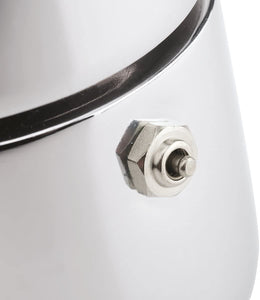 Bialetti Venus Caffettiera in Acciaio Inox, Adatta all'Induzione, 4 Cups, Inossidabile, Argento