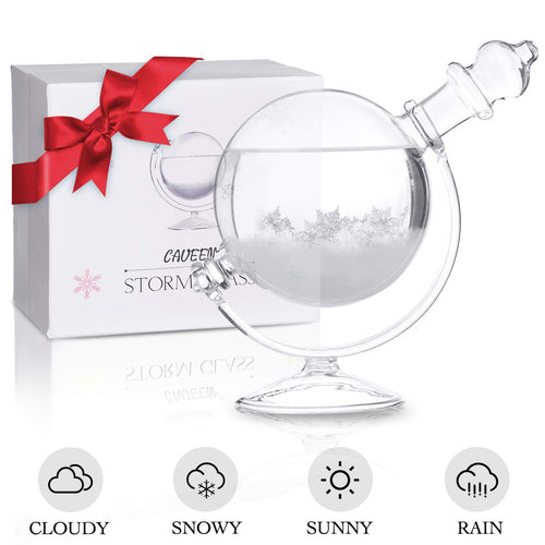 CAVEEN Tempesta di Vetro per Le previsioni del Tempo, sferico... - Ilgrandebazar