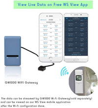 Carica l'immagine nel visualizzatore di Gallery, Sensore sonda termometro multicanale wireless ECOWITT per stazioni meteorologiche domestiche o da giardino WN30AN Il sensore della sonda del termometro wireless
