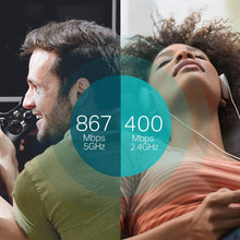 Carica l&#39;immagine nel visualizzatore di Gallery, TP-Link Archer T4U V3.0 Adattatore USB Scheda di Rete, Wireless Normale - Ilgrandebazar