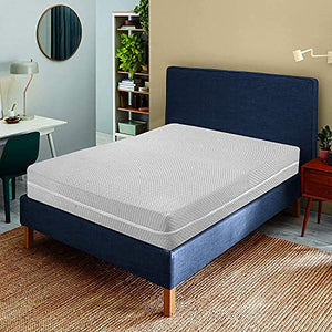 Coprimaterasso in 100% policotone, copertura totale con cerniera, per letto singolo, matrimoniale, king e super king, con cerniera, anti insetti, facile da pulire (MATRIMONIALE, GRIGIO CHIARO)