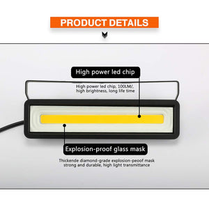 Lotto di 2 Outdoor Faretto LED da Esterno 50W 4000LM, Faro Bianco Caldo 50w - Ilgrandebazar